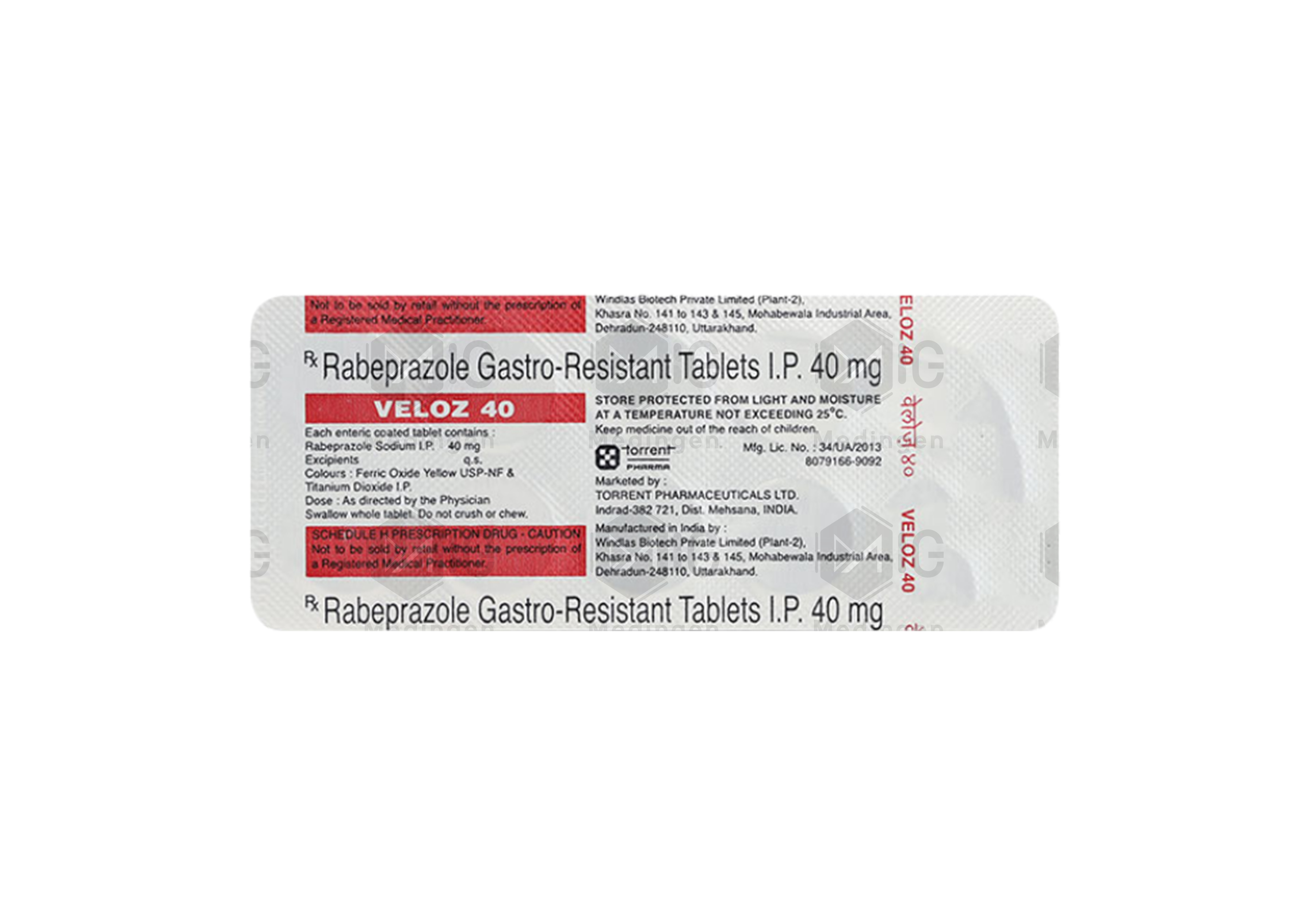 VELOZ 40MG